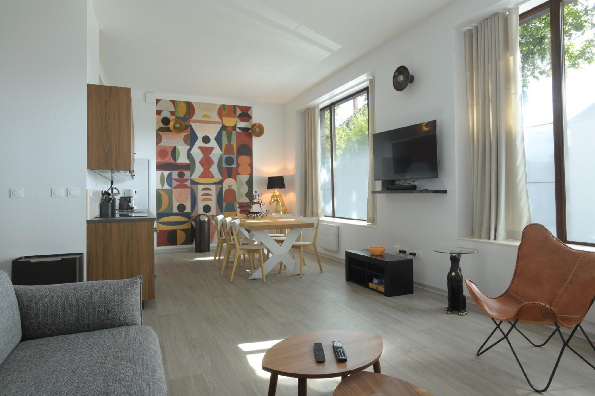 Au Cheval Blanc - Appartement Familial 6P Parking Prive Proche Colmar Centre 외부 사진